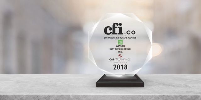 FBS a reçu le prix du magazine CFI récompensant le 'Meilleur courtier Forex 2018 - Asie'