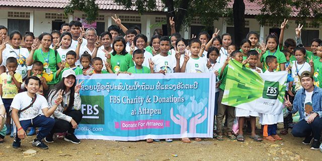 FBS aide les citoyens du Laos en envoyant de l'aide humanitaire
