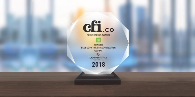 FBS a reçu le prix ‘Best Copy Trading Application Global-2018’