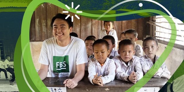 Des fournitures scolaires pour les enfants du Laos